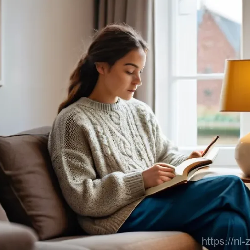 회복력을 구축하기 위한 성공 사례 분석 - **Prompt 1: Finding Inner Calm in a Dutch Home**
    A realistic photograph of a cozy, warm Dutch li...